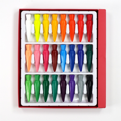 Carrot Coloring Shaped Crayons for Toddlers
