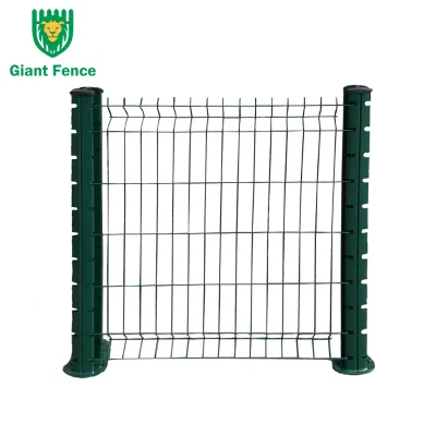 Latest Rot Proof Metal Security Galvanized 3D Curved Welded Wire Mesh Panel Fence for Home Road Garden Land School Playground