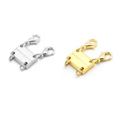 Layered Necklace Clasp Double Necklaces Layering Clasps Connector Multi Strands Clasps for Layered Necklace Jewelry