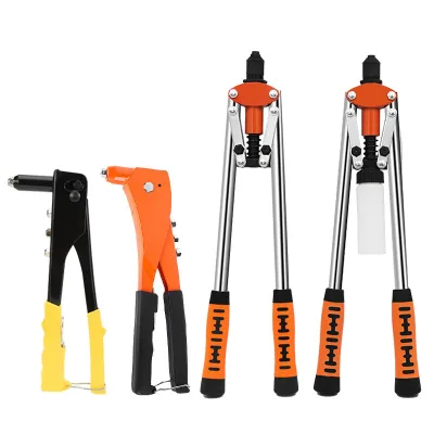 Household Multifunctional Hardware Hand Tools Engineering Decoration Aluminum Alloy Manual Riveting Gun Riveting Gun