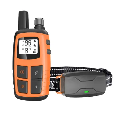 AD D01 IPX7 Remote Dog Training Device Strong Vibrating Beep No Shock Electric Bark Collar for All Breed Sizes Plastic for House