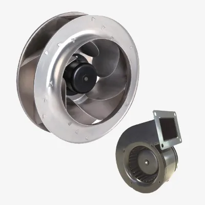 Metal Steel Impeller Centrifugal Wall Fan with Plastic Blades OEM Customizable
