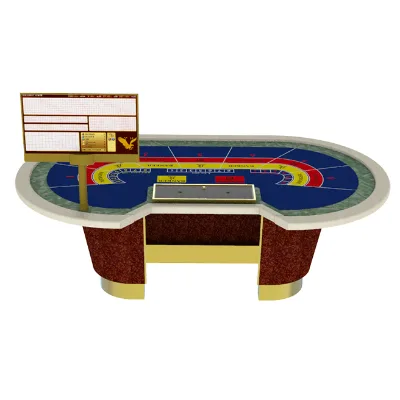 YH Marble Big Table Baccarat Casino Table Gambling Poker Table