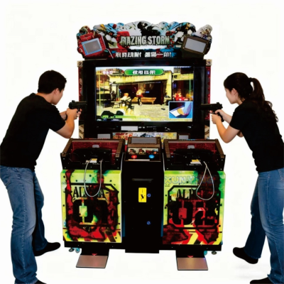 Indoor Shooting Arcade Simulator Electronic Gun Games Video Shooting Games Machine