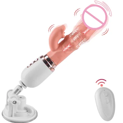Electric Dildo Gun Sex Machine Simulation Telescopic Vibrator Female Masturbation Automatic Machine Female Sex Toy For Women