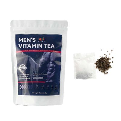 Hot Sale Male Herbal Vitality Increase Supplement Healthy Men's Vitamin Blended Bagged Tea Organic