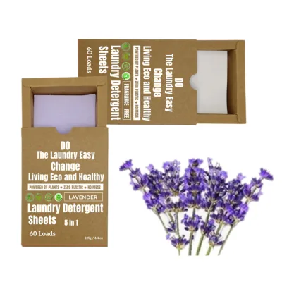 Laundry Sheets Made With Coconut Oil-derived Surfactants Natural Laundry Detergent Strips