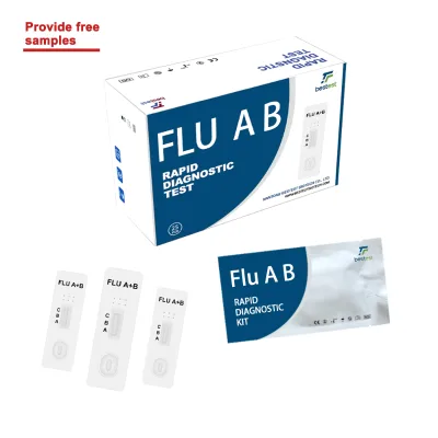 Home Use Self-Test AB Flu Rapid Test Kit Combo Multiple Respiratory Antigen Rapid Test Equipment Pathological Analysis