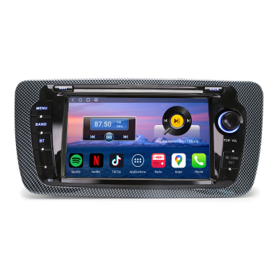 EU Cheap Qualcomm Android 14 Split Screen Dashboard Car Multimedia Stereo GPS Navigation CarPlay Auto Radio for Player for SEAT