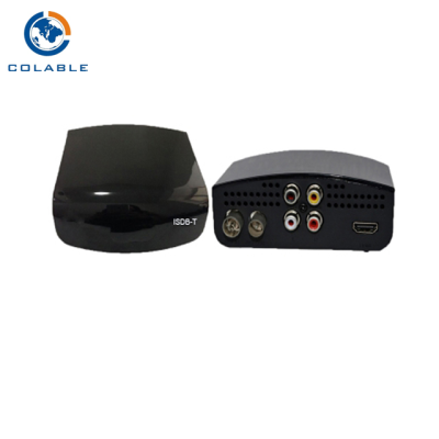 Japanese Standard Digital Video Converter to Analog TV ISDB-T Set Top Box COL601M