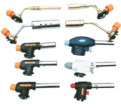 Automatic Manual Ignition Camping Butane Gas Torch Fire Blow Gun Spray Gun