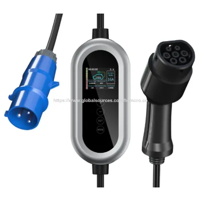 Type1 32A portable 2 EV charger