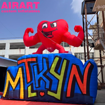 Inflatable Valentine's Day Decoration Couple Theme
