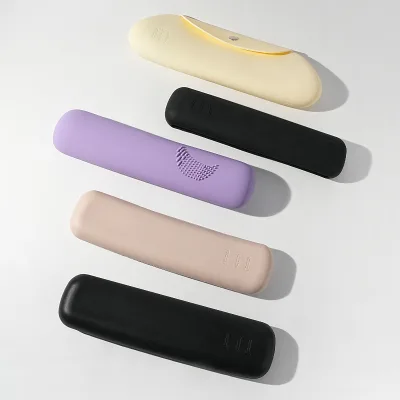 Travel Makeup Brush Holder Make up Organizer Bag Case Cosmetic Pouch Silicone Small Makeup Brush Storage Bag