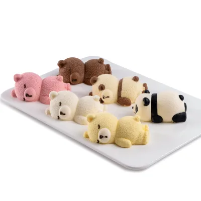 Frozen Mousse Cheesecakes  Frozen Caramel Smooth Kuchen Desserts Frozen Strawberry Cakes Lemon Compote Strawberry Coulis