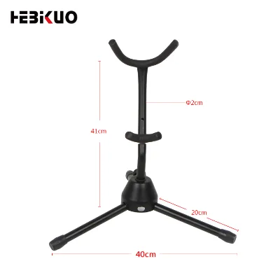 Factory Price Saxophone Stand with Foldable Tripod and High Quality Mid-range Saxophone Holder