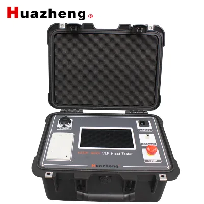 VLF Cable Hipot Tester Portable Automatic Ultra Low Frequency Withstand Equipment With Discharge Unit for Field Use
