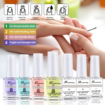 Nail Art Finger Rim Oil, Nourishing Nail Care Oil, Filling Base Oil, Moisturizing Base Oil, Strong Nail Base Oil Wholesale