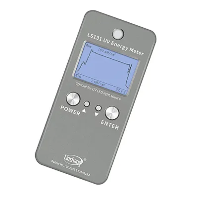 LS131 UV Energy Meter UVA radiometer detect the power and energy value of UV light source 365nm 375nm 385nm 395nm 405nm