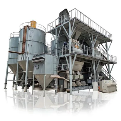 Dry Mortar Production Line Cement Powder Mixer Wall Putty Mixing Equipment for Ceramic Tile Adhesive