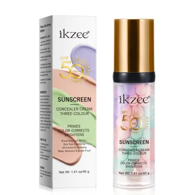 High Quality Oil-Control SPF 50 Waterproof Concealer Cream Brightening Sunscreen Skin Tone Corrector Concealer