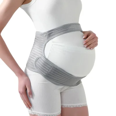 Lifting Band Removable Back Support Lumbar Pressure Relief Anti Stretch Mark Abdomen Maternity Belly Support Belt