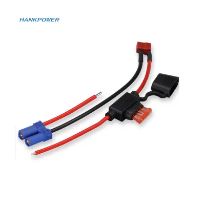 OEM ODM 12AWG Extra Soft High Temperature Silicone Wire 40A T Type Car Waterproof Plug Fuse Box Wire Harness