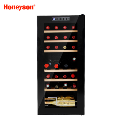 Wholesale Wine Refrigerator Compressor Refrigerator 32 Bottles Wine Cooler Fridge