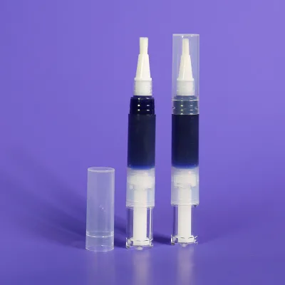 3 IN 1 Purple Teeth Whitening Gel, Chemical Bleaching + Color Correction + Mechanical Stain Removal, 2Pcs 4ml Set, OEM Available