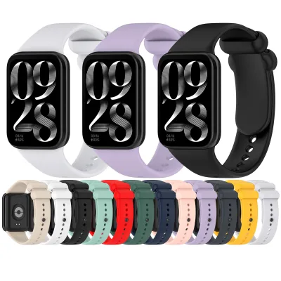 Kingmega Silicone Strap Wrist Band TPU Manilla Correas Para Smart Watch Bands for MI Band 8 Pro Mi Band9 Pro Redmi Watch 4 Red