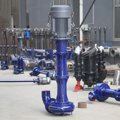 Vertical Submersible Long Shaft Electric Semi-submersible Pump