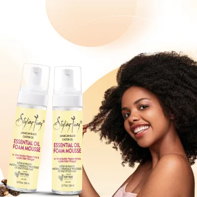 Hot Selling Form Mousse for Curly Hair Braid Gel for UniSex Moisturizing Styling Mousse
