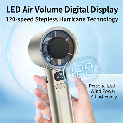 M11 Rechargeable Portable Mini Fan High Quality USB Handheld Fan Plastic Semiconductor Cooling Fan