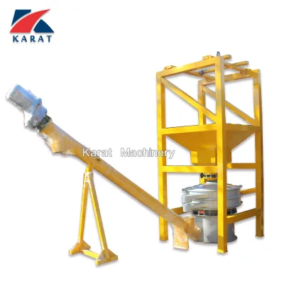LSY Series Inclined Auger Cement Screw Conveyor