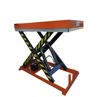 Factory Direct Sale Electric Stationary Hydraulic Scissor Lift Platform /warehouse Cargo Lift Equipment