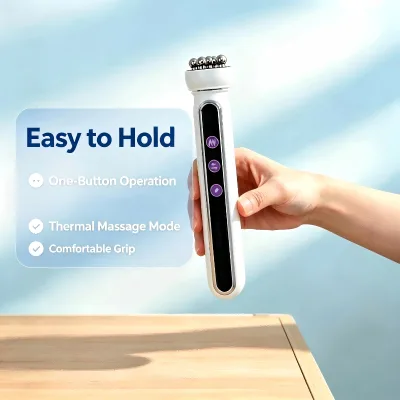 Personal Facial Massage Device 360 Roller with Thermal Energy Face Lifting Skin Tightening Wrinkles Smooth