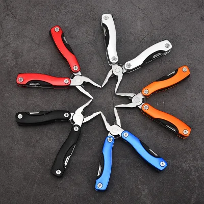Multifunctional Stainless Steel Folding Pliers & Versatile Utility Knife Outdoor Survival Tool Pocket-Sized Hardware Tools