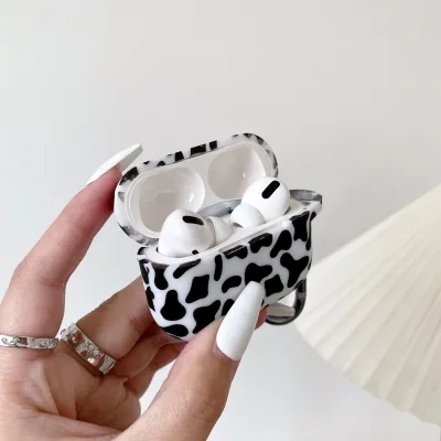 New Model Earphone Protective case with Cow Pattern - Ins Earphone Shell Featuring a Niche and Premium Look