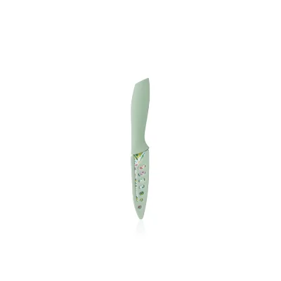 Spring Vibe Ergonomic Stainless Steel Paring Knife Non-Stick PP TPR Plastic Handle Traditional-Modern Design for Kitchen Use