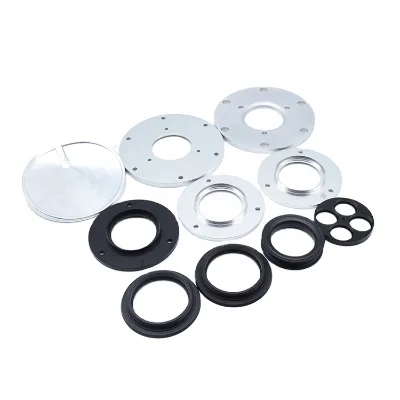 Custom Aluminum CNC Milled and Turned Washer Delicate Replacement Base Standoff for Guitar Knob