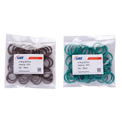 High Quality Green Fkm Fpm High Temperature Resistant O Ring Manufacturer Wholesale