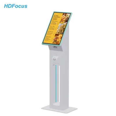 HDFocus Fast Food Kiosks Self-Ordering Kiosk Bill Payment Food Order Terminal Ordering Machine for Restaurants