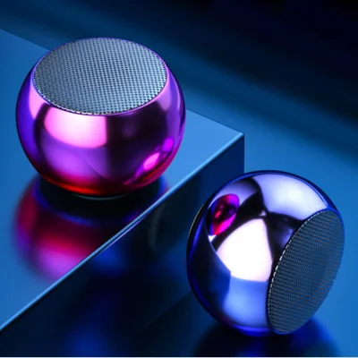 Colorful Radio Portable Mini Round Speakers Wireless Speaker Bass Wireless Speaker