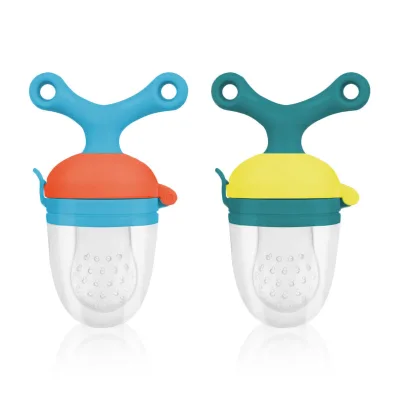 BPA-Free Eco-friendly CE Certified Silicone Baby Food Fruit Feeder Infant Feeding for 0-12 Months