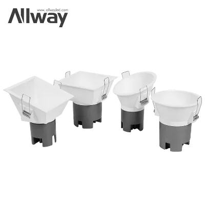 Modern Popular Dimmable Aluminum Recessed Led Down Lamp Frame 5 10 W Led Spotlight Fixture Fittings