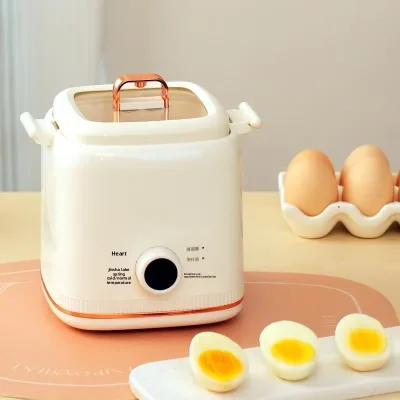 Wholesale Mini Electric Automatic Egg Cooker with Plastic Housing Auto Shut-Off & Intelligent Timer for Household Use