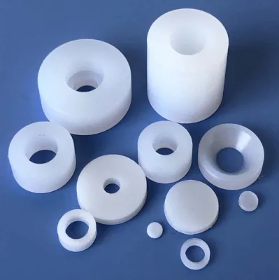 Custom Nylon Plastic Washer Non-standard Plastic Spacer Bushing Wear-resistant PA6 Plastic Gasket for Mechanical Assembly