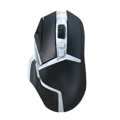 G502 Gaming Rechargeable 2.4G Wireless Mouse 4000 DPI 8 Keys 20M Range Type-C Port 121g 125/250/500Hz Black Laptop in Stock
