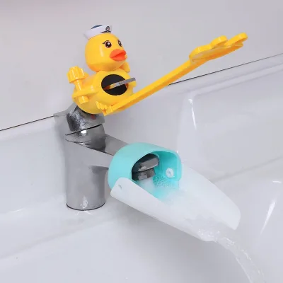 Children Kids Faucet Extender Sink Tap Water Bath Hands Washing Toy for Bathroom