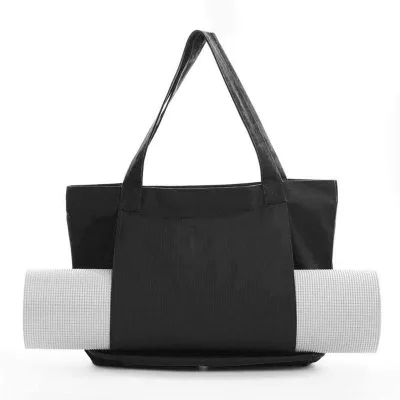 Custom Printed Canvas Tote Bags Canvas Tote Bag With Logo Carry Pilates Yoga Mat Bag